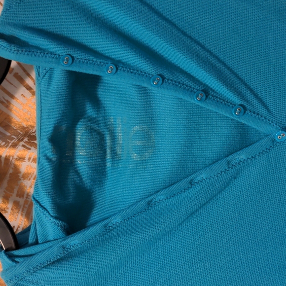 Nollie Blue Hooded Long Sleeve Top - Picture 3 of 5